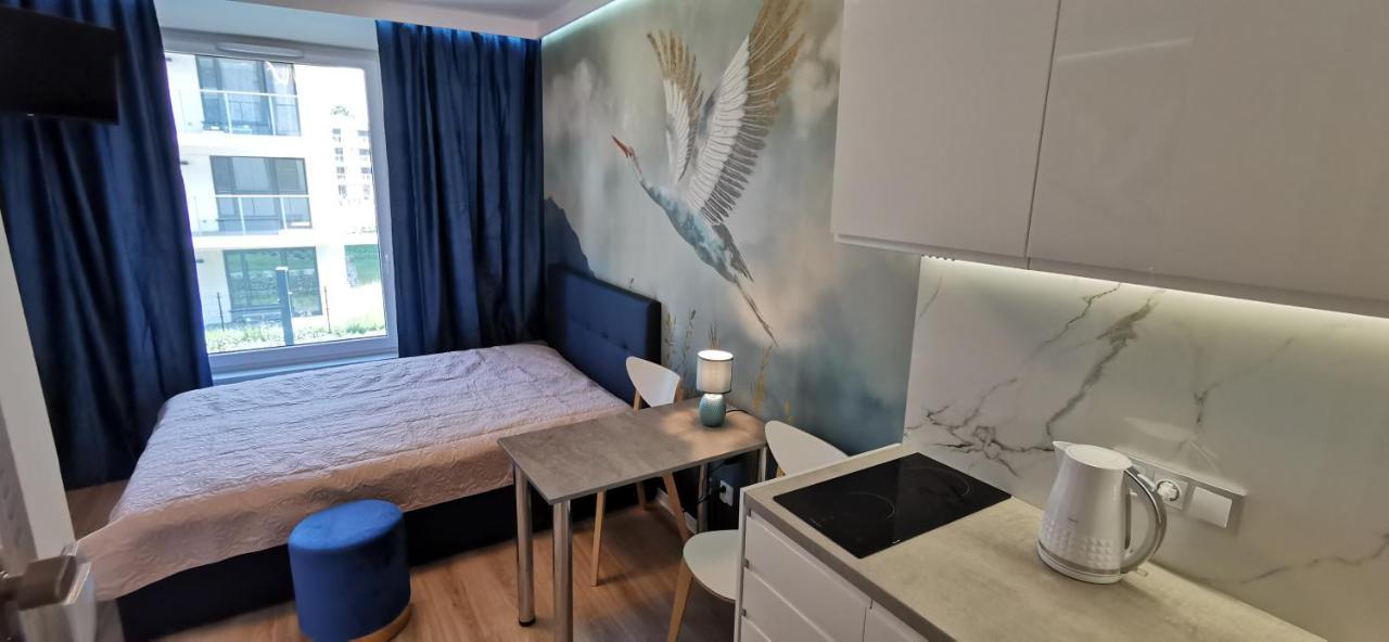 Wow Flou Przystan Letnica Apartamenty 700M Plaza Gdańsk Exteriör bild